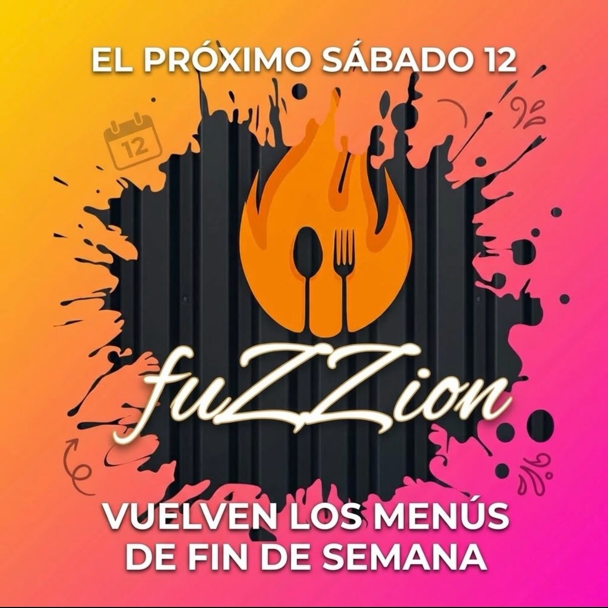 Vuelven los menús de fin de semana