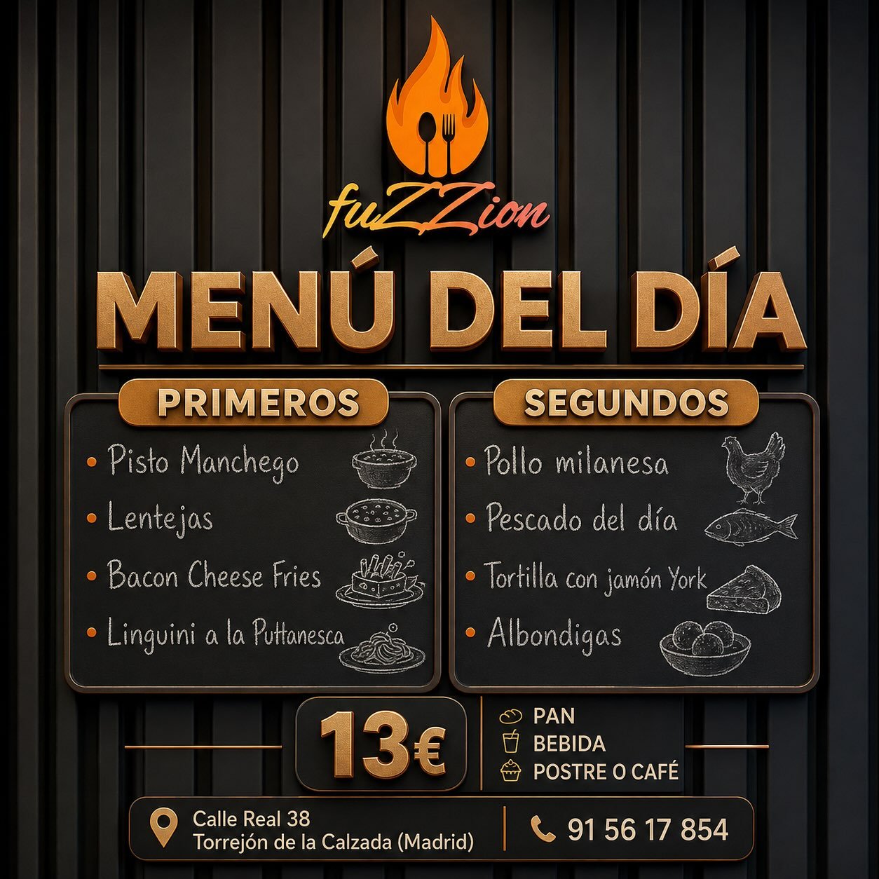 Menú viernes 4